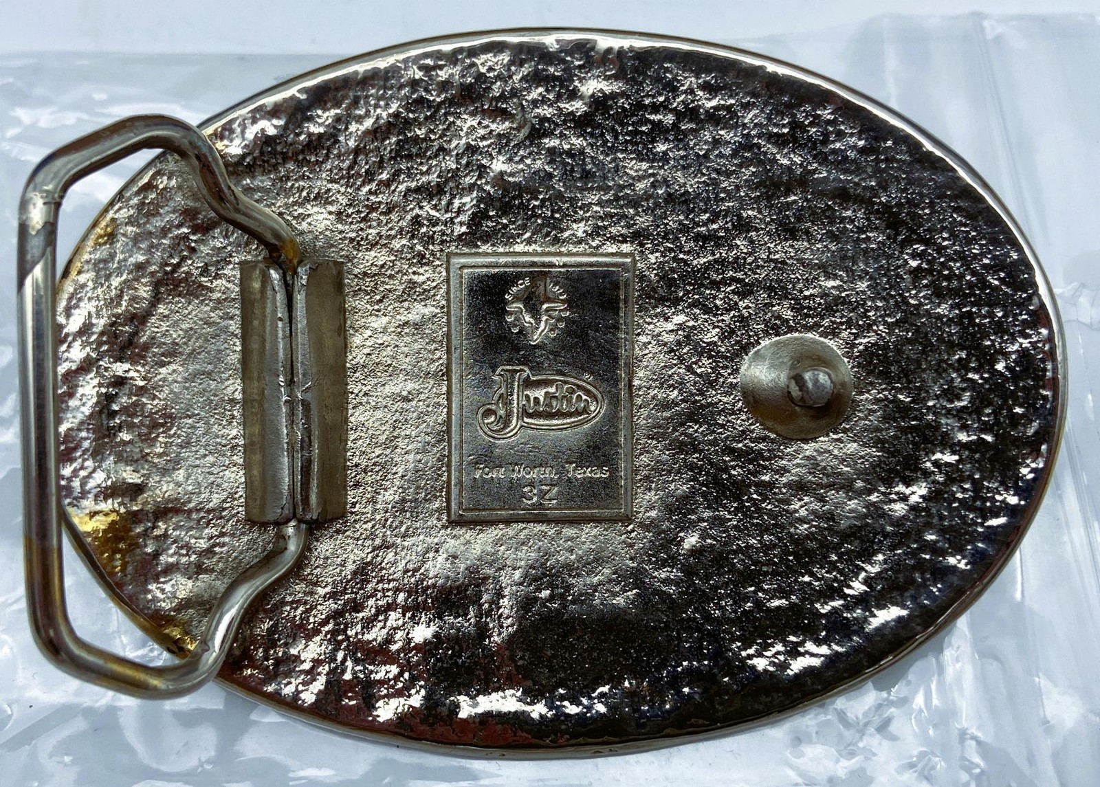 Lot of 2 Belt Buckles: State of Texas by Justin Boots & Dalton Gang 1892 Bank