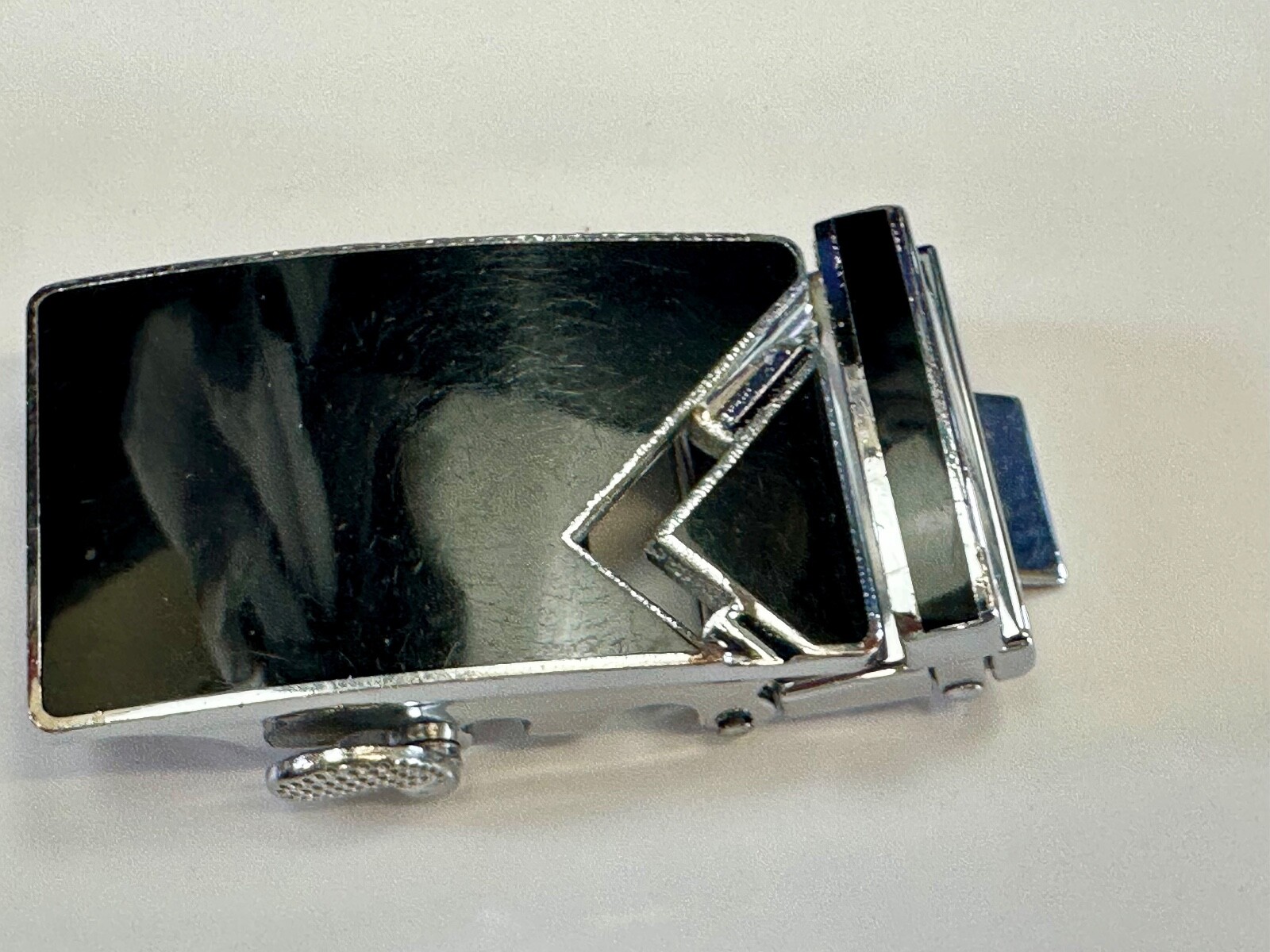 Retro Black Slide Ratchet Belt Replacement Belt Buckle