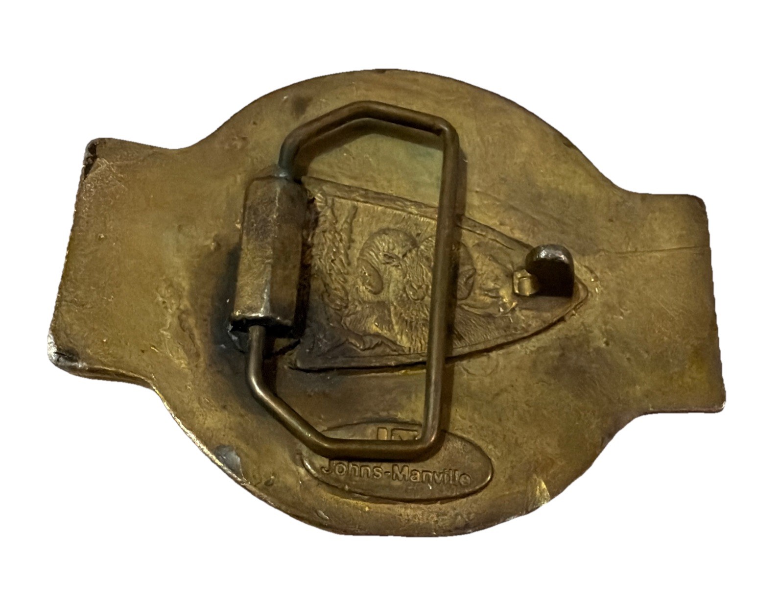 Solid Brass Belt Buckle Permastran Fiber Glass Pipe The Light Heavyweight