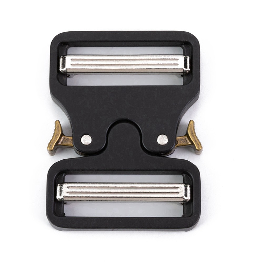 38mm Quick Release Dual Adjustable No Sew Duty Belt Buckle Tactical Belt Buckles