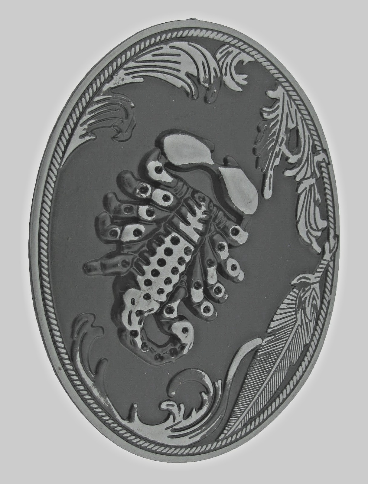 Scorpion Belt Buckles Vintage Men Black Metal Zodiac Sign Western Cowboy Rodeo