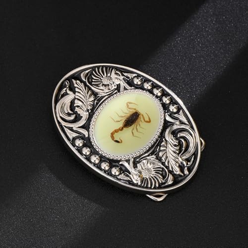 Belt Buckles Men Native American Western Cowboy Belt Buckles Rodeo Scorpion