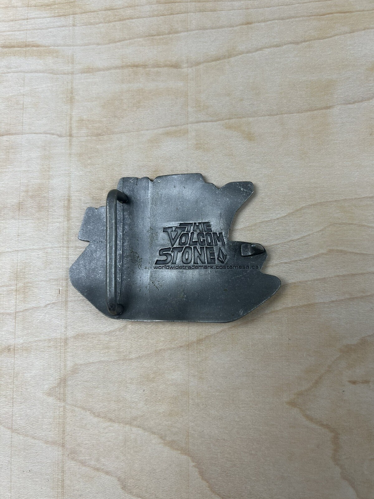 The Volcom Stone Belt Buckle Collectible Skating Accessory