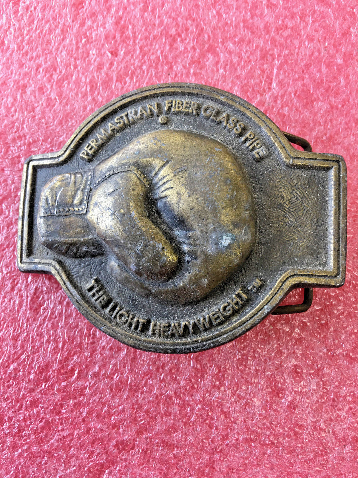 F6 Johns Manville Belt Buckle Permastran Fiber-Glass Pipe-The Light Heavyweight