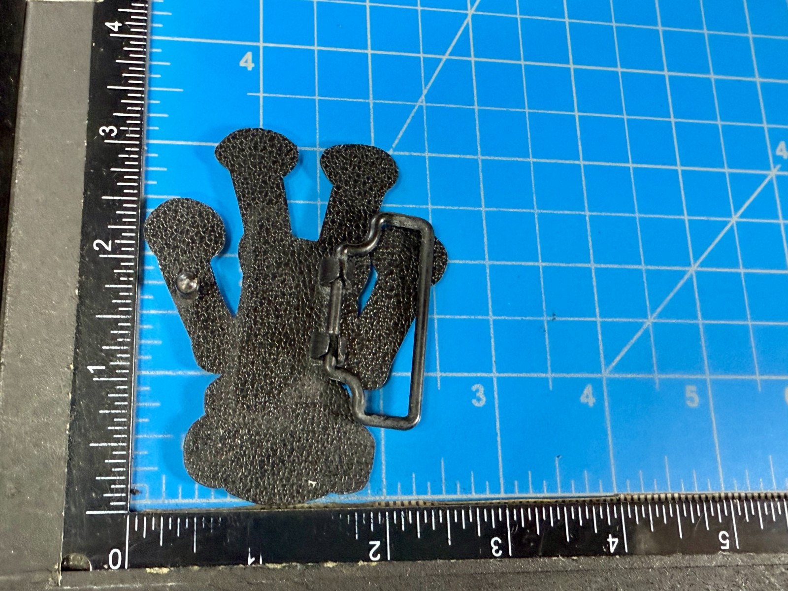 3D Skeleton Cartoon Style Cutout White Black Colored Fashion NOS Belt Buckle