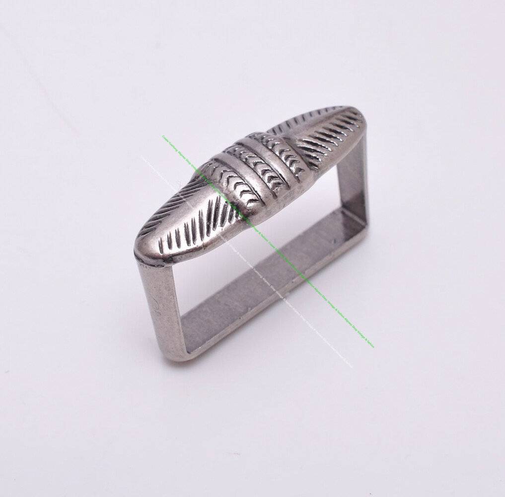 25mm Western Cowboy Rodeo DIY Leathercraft Belt Buckle Loop and Tip 3 Pcs Set