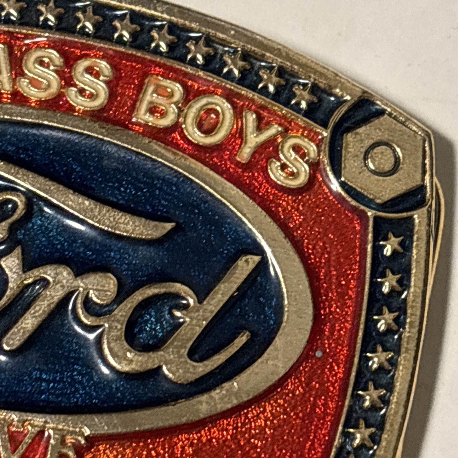 Vintage Ford trucks bad boys belt buckle for Automotive Fans Truckers Gift