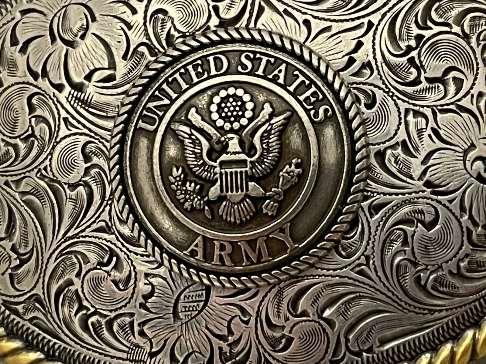 United States Army Western Style Buckle