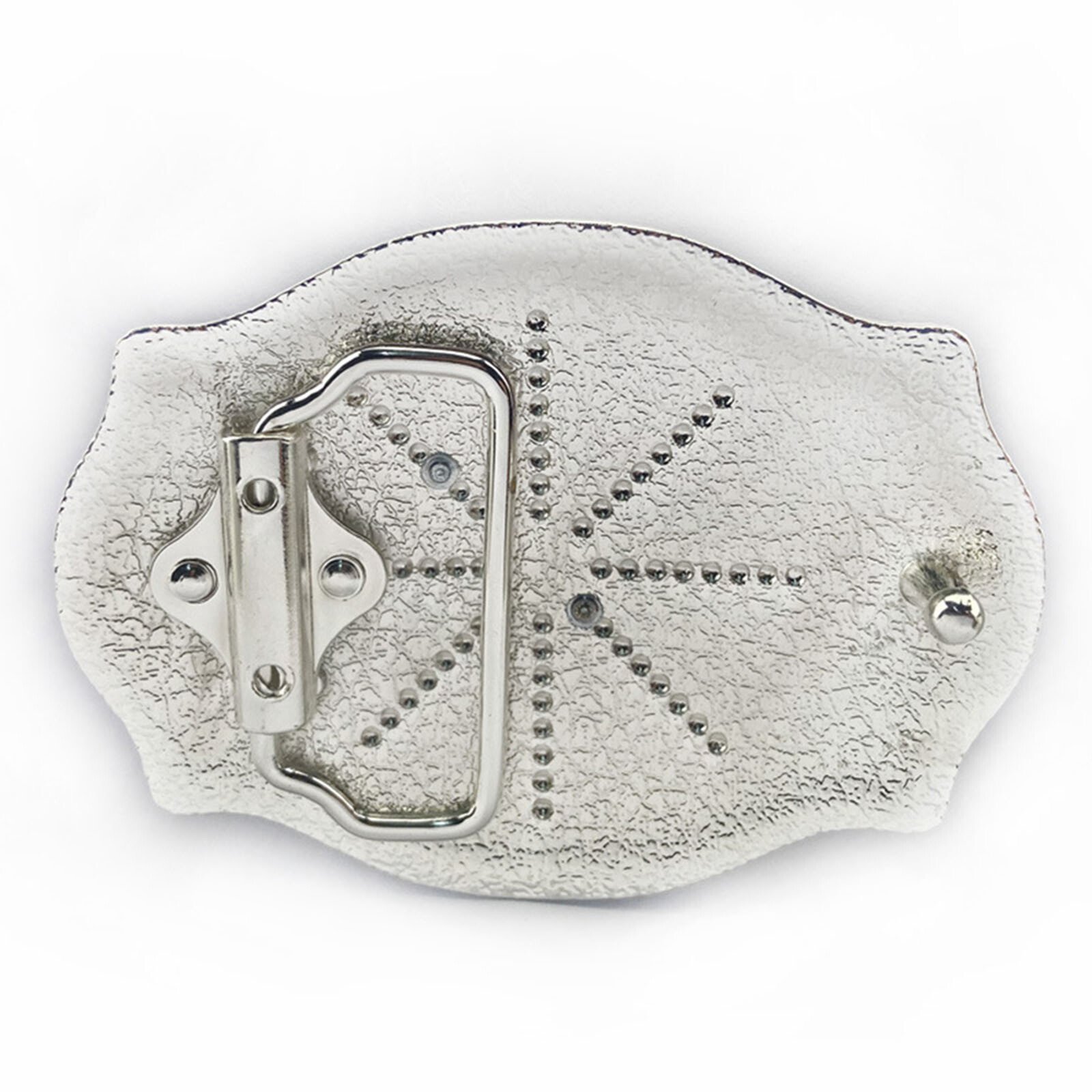 INITIAL  » A-Z  » RODEO COWBOY LETTER SHINE GOLD SILVER WESTERN BELT BUCKLE NEW