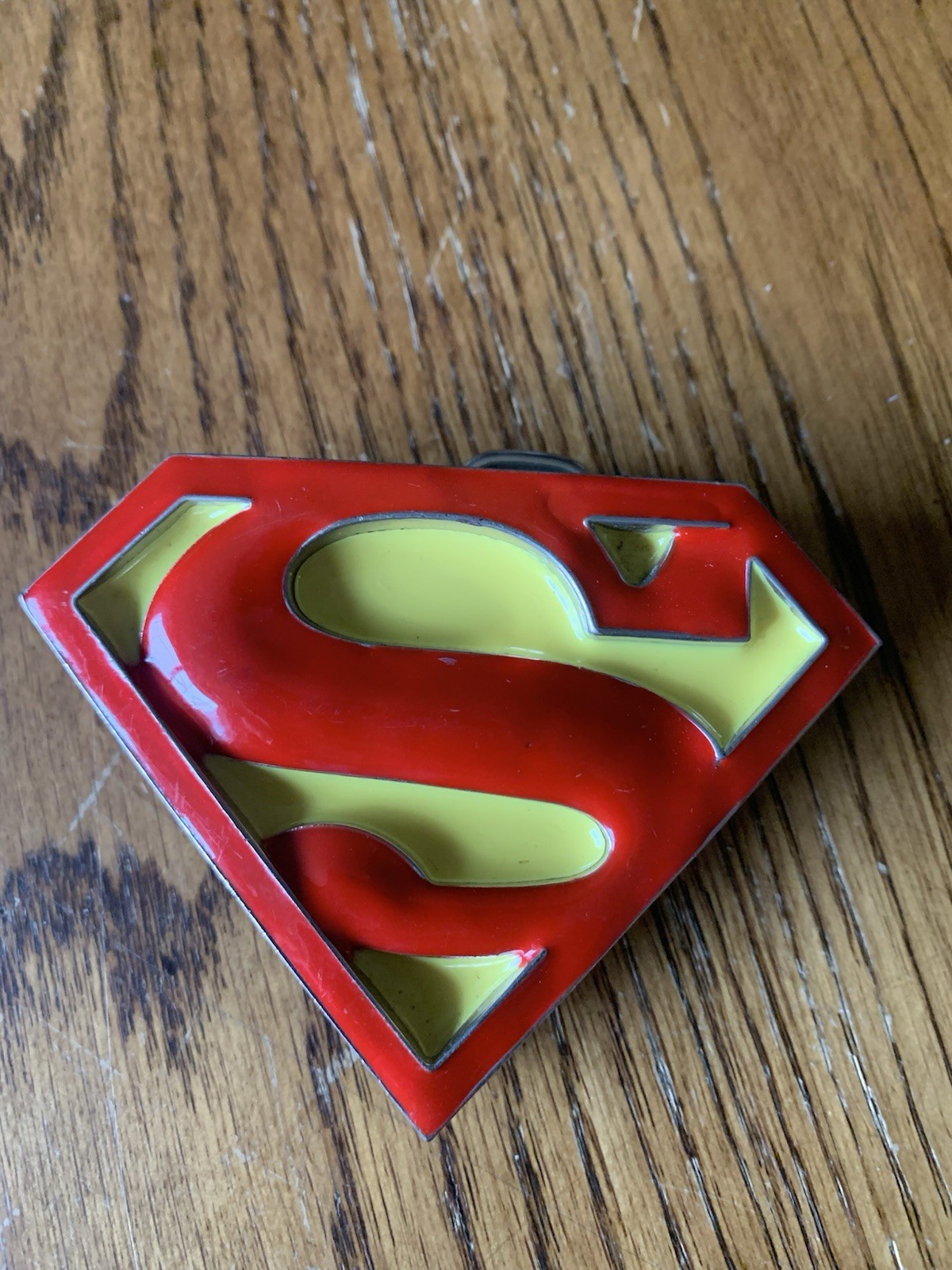 ☄️SUPERMAN 💥Belt Buckle Classic Logo DC Comics s08 GTO