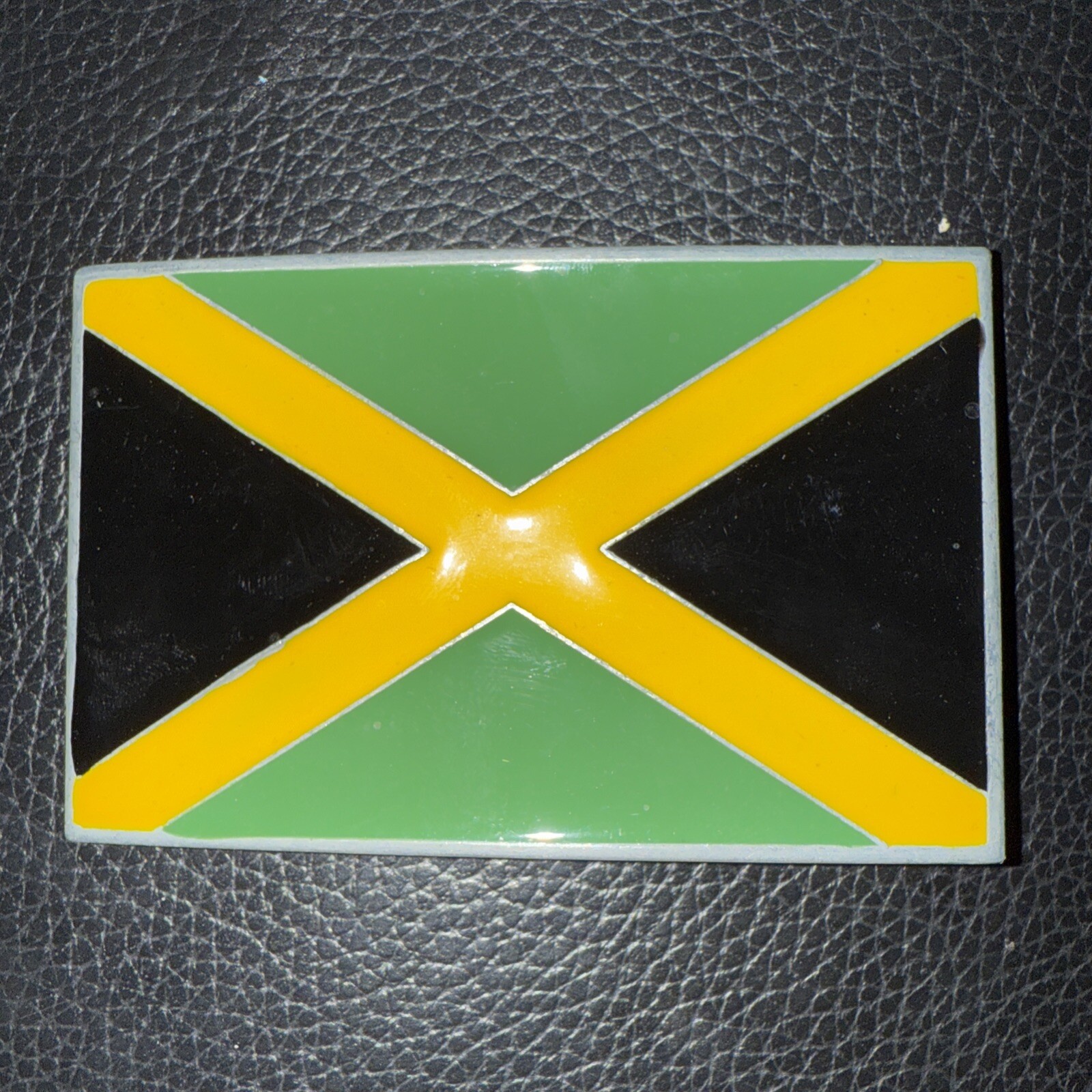 Men Belt Buckle Jamaica Flag Belt Buckle Gürtelschnalle Boucle de ceinture