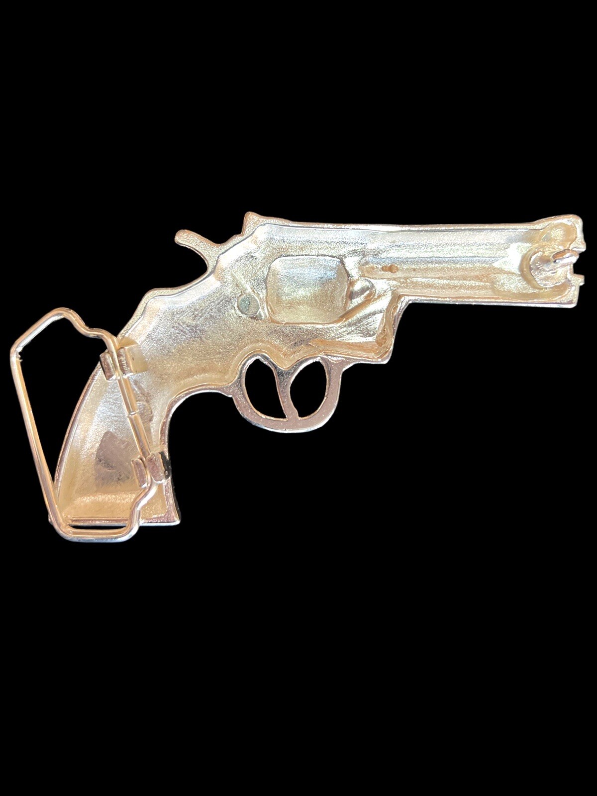 Gun Rodeo Western Cowboy Style Belt Buckle Hebilla Vaquera Rodeo de Pistola