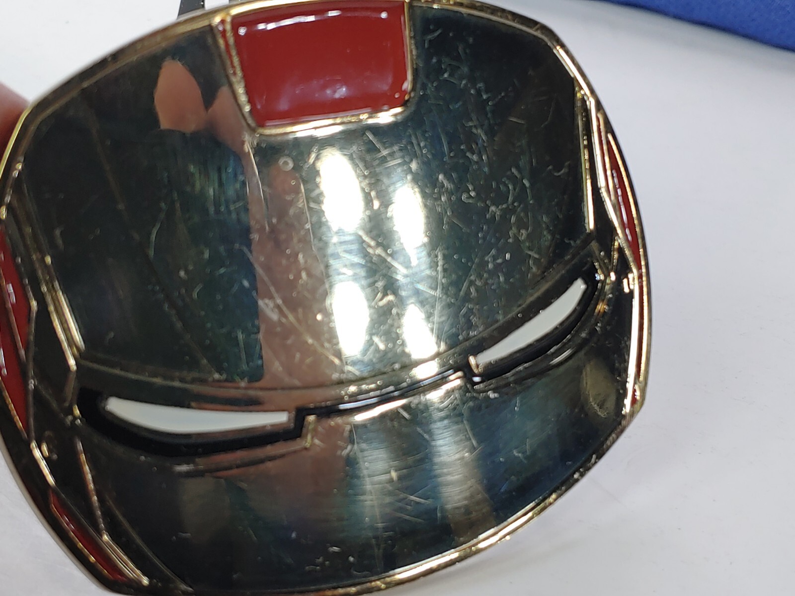 IRON MAN 2 Belt Buckle Full metal HQ NEW cosplay NEW US Seller Shows Scuffs