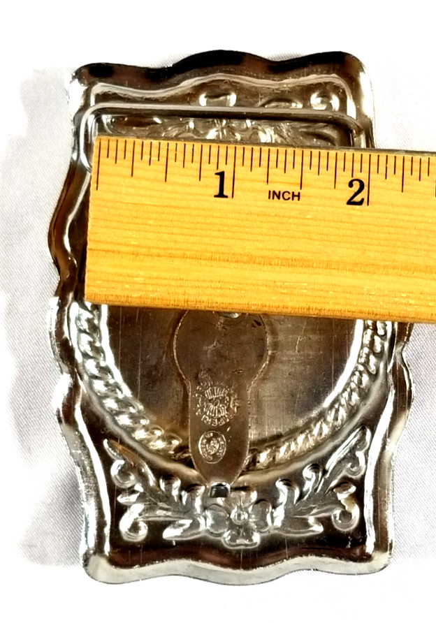 VTG 1970s Imperial Hebillas Belt Buckle Hencho Mexico w American Eagle Patriotic