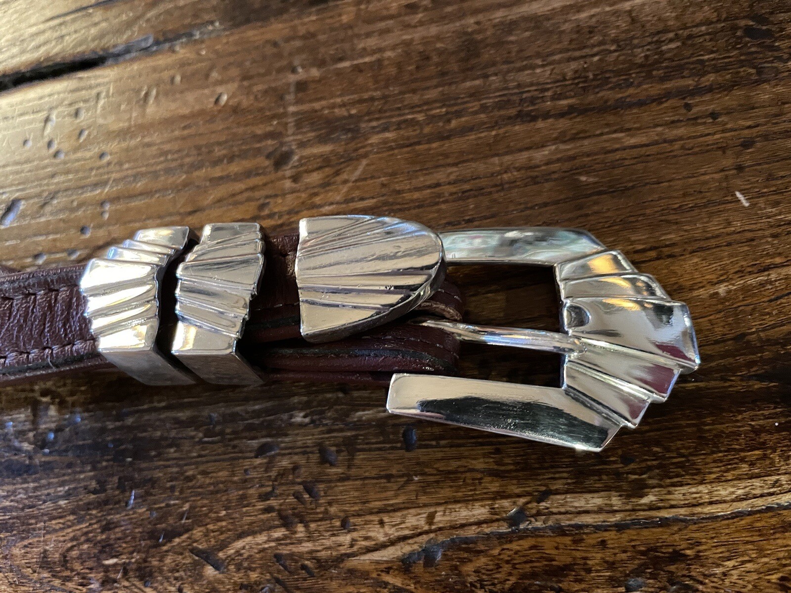 Alexander James Reid Style Sterling Silver Belt Buckle 27-29-1.25-.75🐂✅