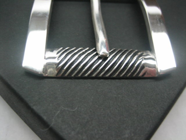 STERLING SILVER 925 BUCKLES AVAILABLE FOR 1-1/8&Prime; 1-3/16&Prime; 1-1/4&Prime; 1-3/8&Prime; BELTS