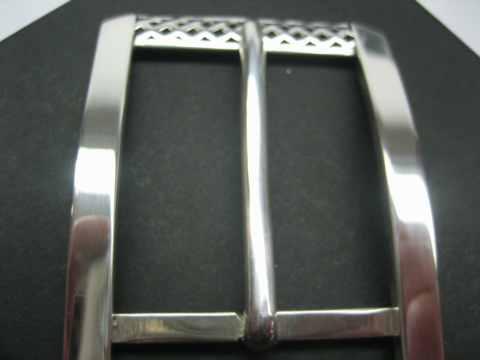 STERLING SILVER 925 BUCKLE WITH GENUINE LIZARD 1.5&Prime; BELT MADE IN U.S.A.