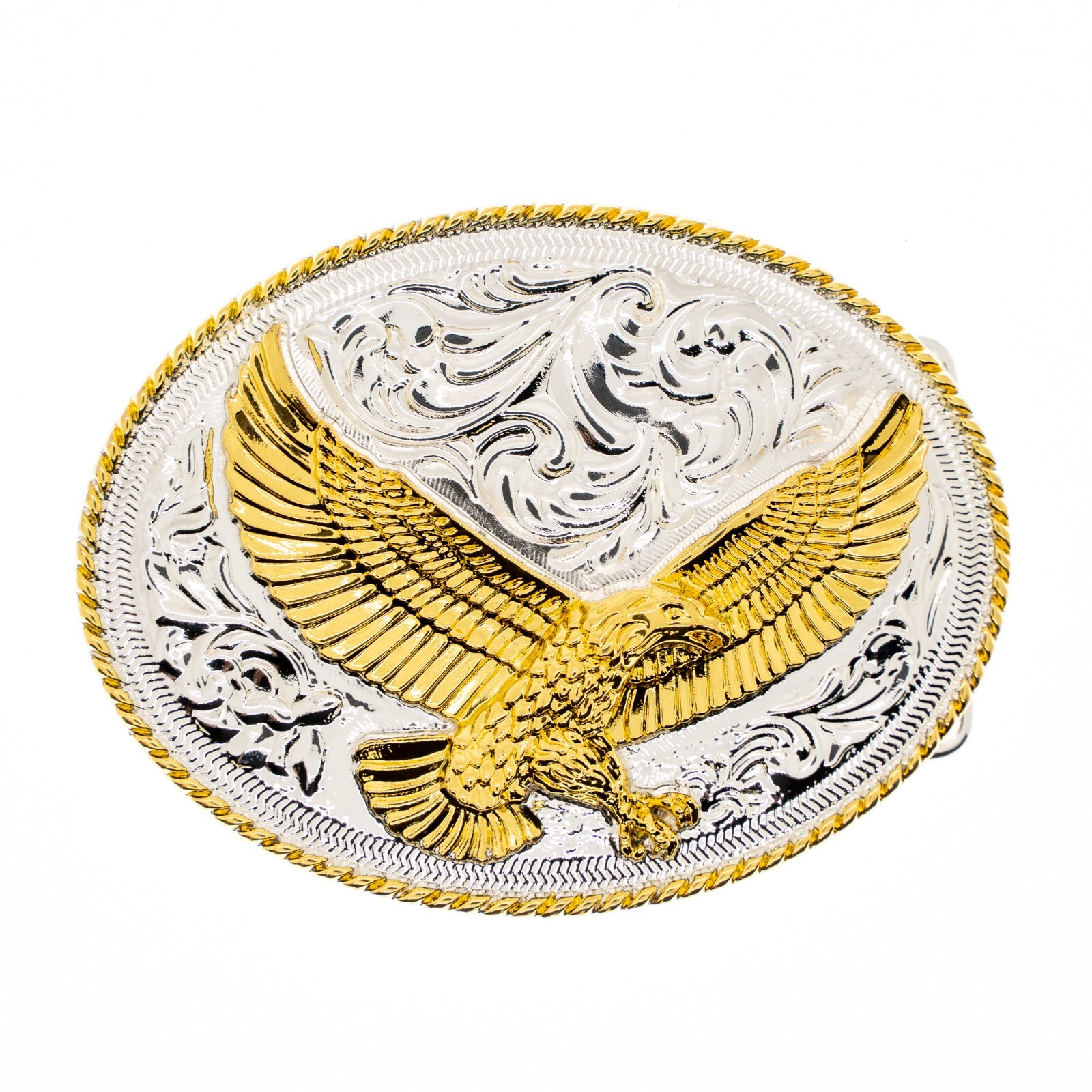 Golden Eagle Belt Buckle Heavy Metal Biker USA Cowboy Western Indian cowboy