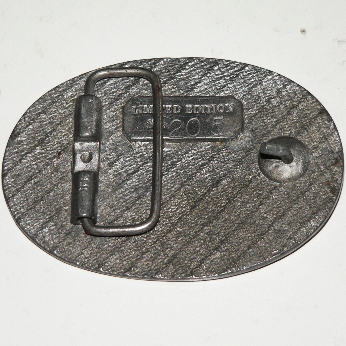 BELT BUCKLE – TOWN OF DEERPARK NY- VGC Textured relief finish. Limited Edition