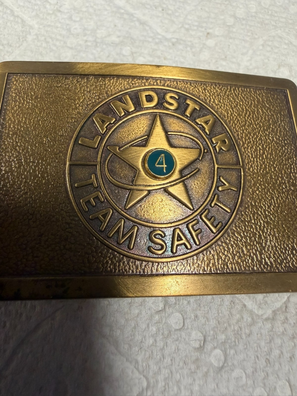 LANDSTAR 4 TEAM SAFETY BELT BUCKLE