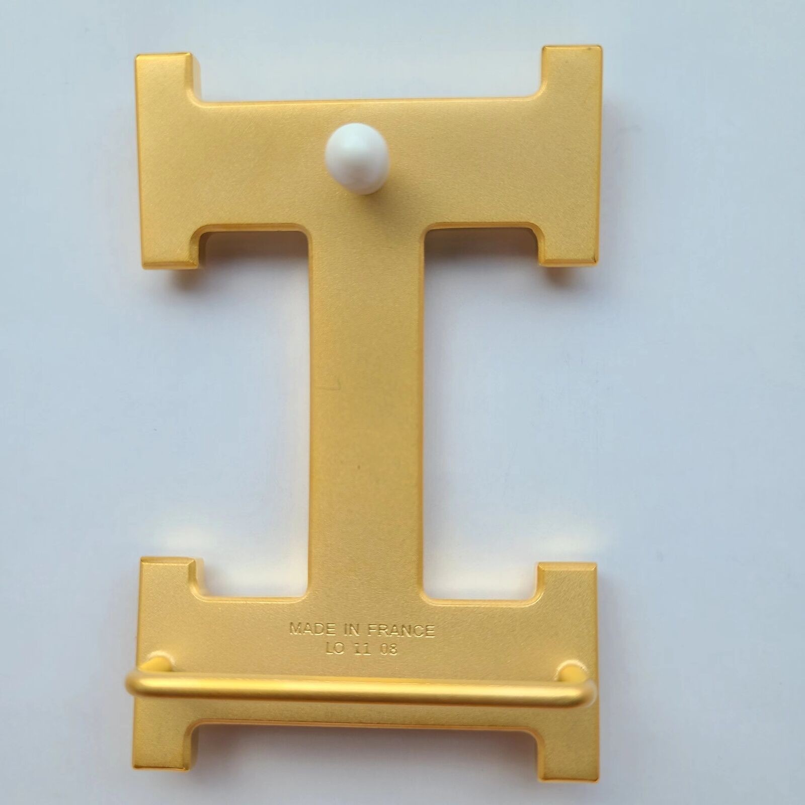 38mm H Gold Brushed Constance Belt Buckle