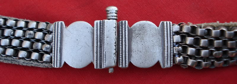 vintage antique ethnic old silver belt belly chain hip chain body chain jewelry