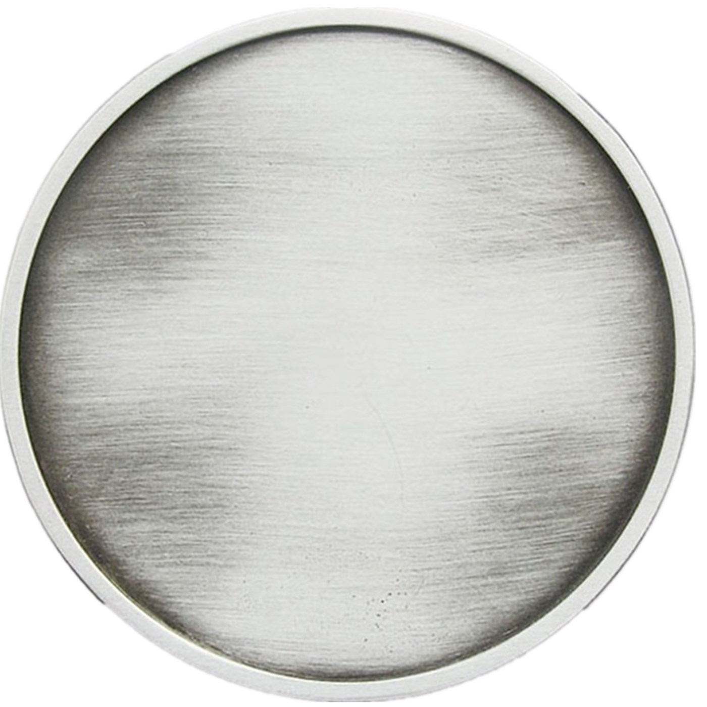 Antique Brushed Silver Round Blank Belt Buckle for Engraving also Stock in US