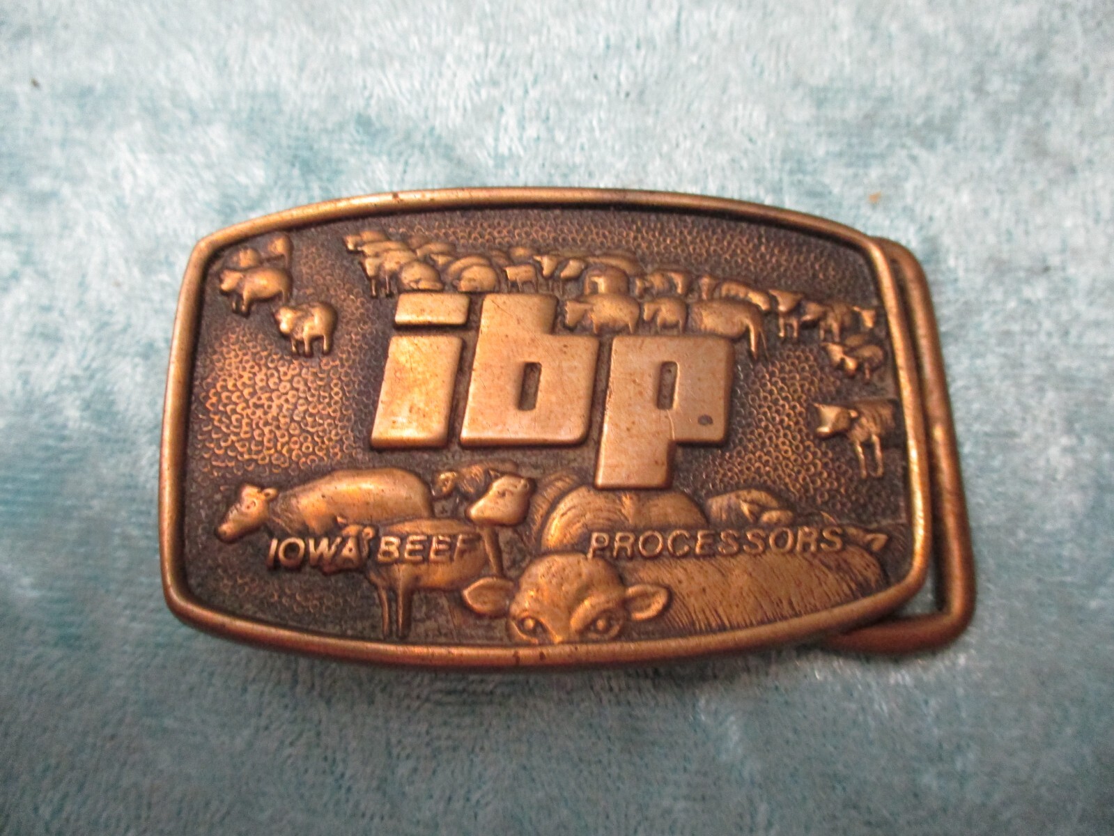 Iowa Beef Processors Belt Buckle