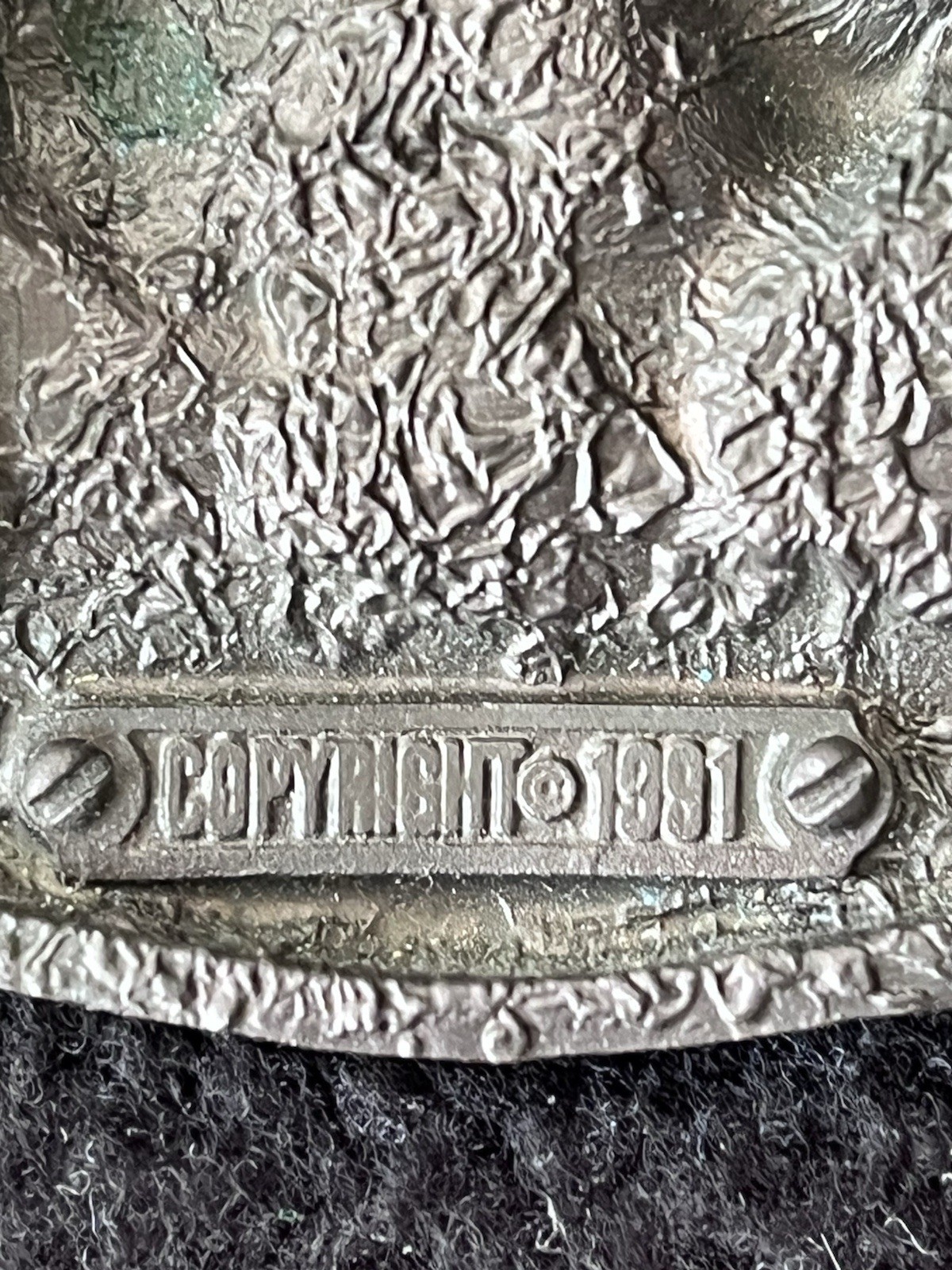 Vtg Bikers 1991 Born To Ride Eagle The Great American Buckle Co. USA #1992