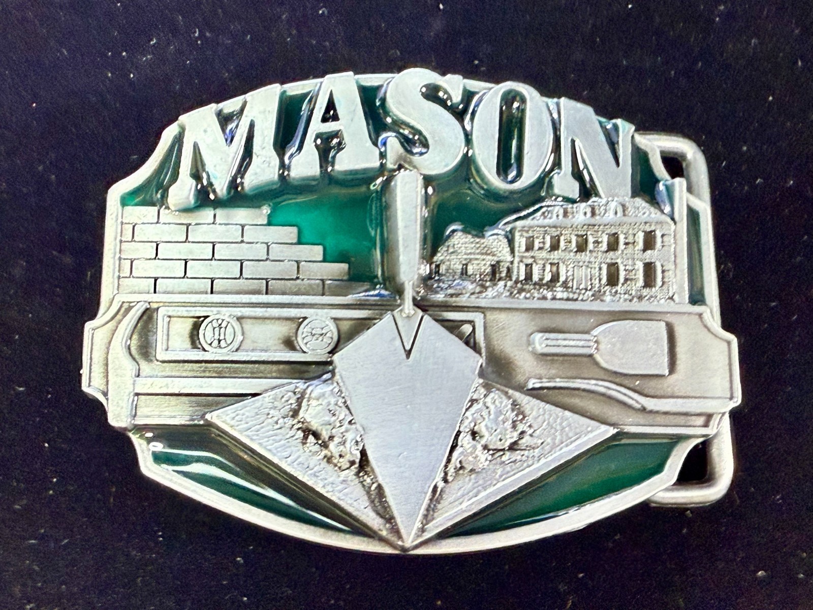 MASON Masonry Brick Laying Construction Work Tools Job Series Belt Buckle