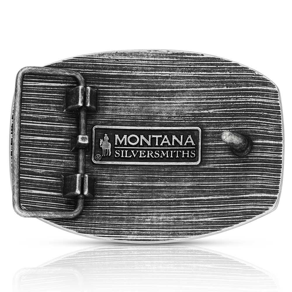 Montana Silversmiths Attitude Officially Licensed Dale Brisby Rodeo Belt Buckle
