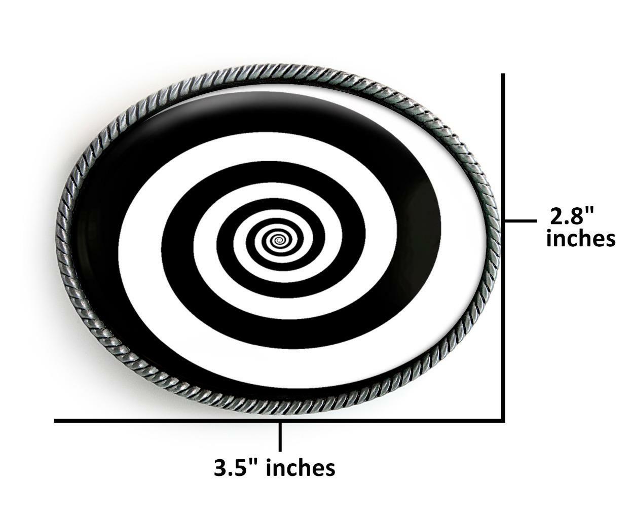 Twilight Zone Retro Sci-fi Unisex Handmade Belt Buckle