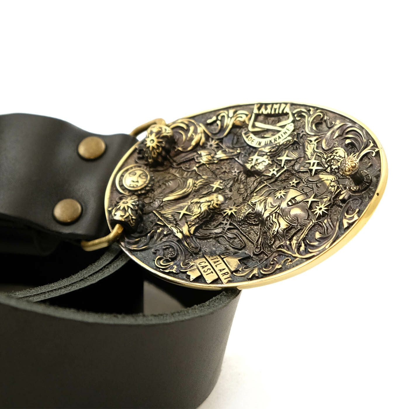 Virgo belt buckle, Virgin Horoscope Astrological Zodiac Sign solid brass buckle