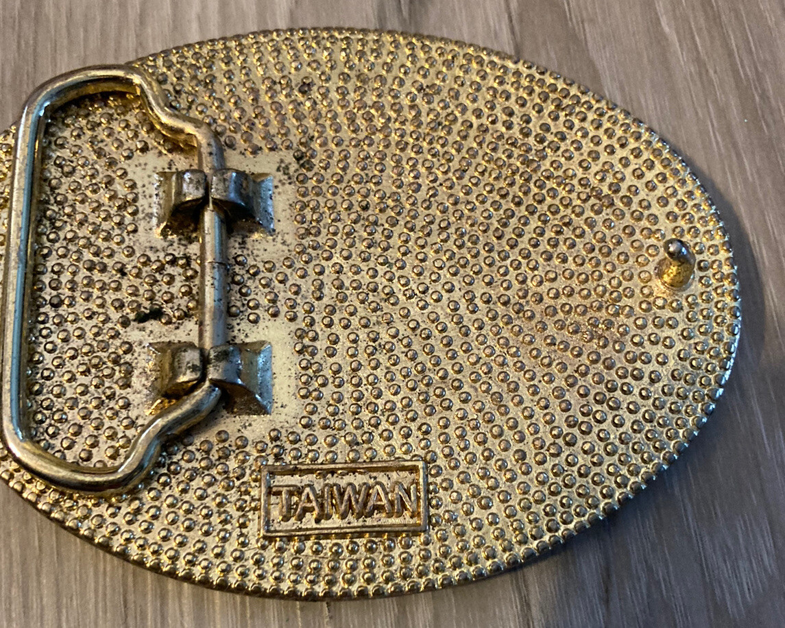Vintage Metal Belt Buckle, School Bus, Yellow School Bus, Transportation, Bus Dr