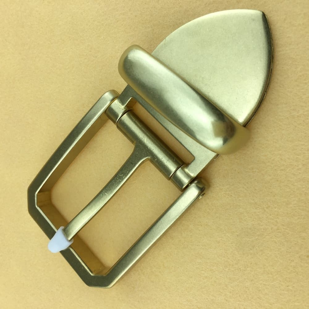 40mm Brass Tail Clasp Buckle European American Style Handmade Leather Belt DIY