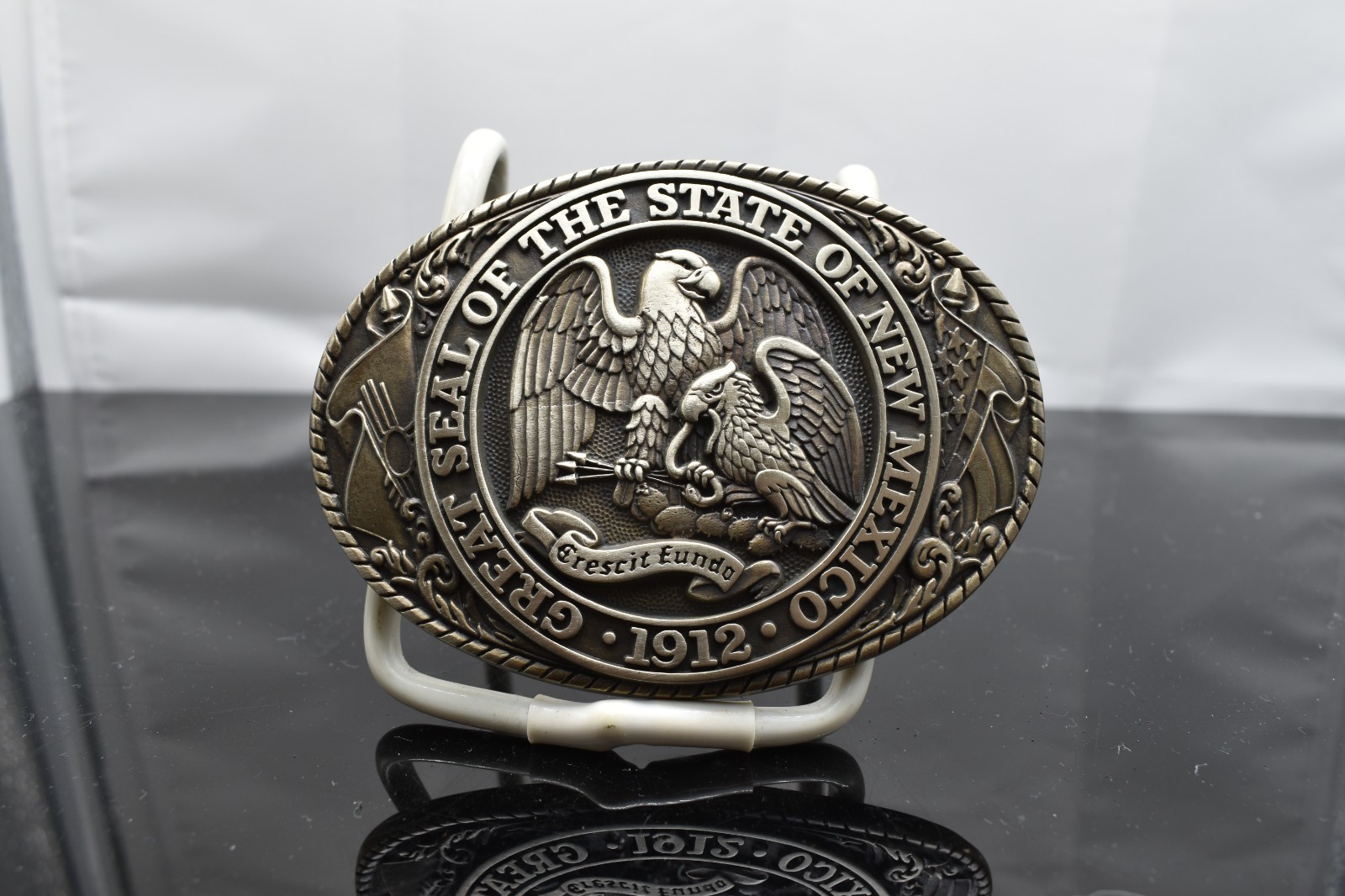 TONY LAMA GREAT STATE SEAL OF THE STATE OF NEW MEXICO REGULAR EDITION UNWORN