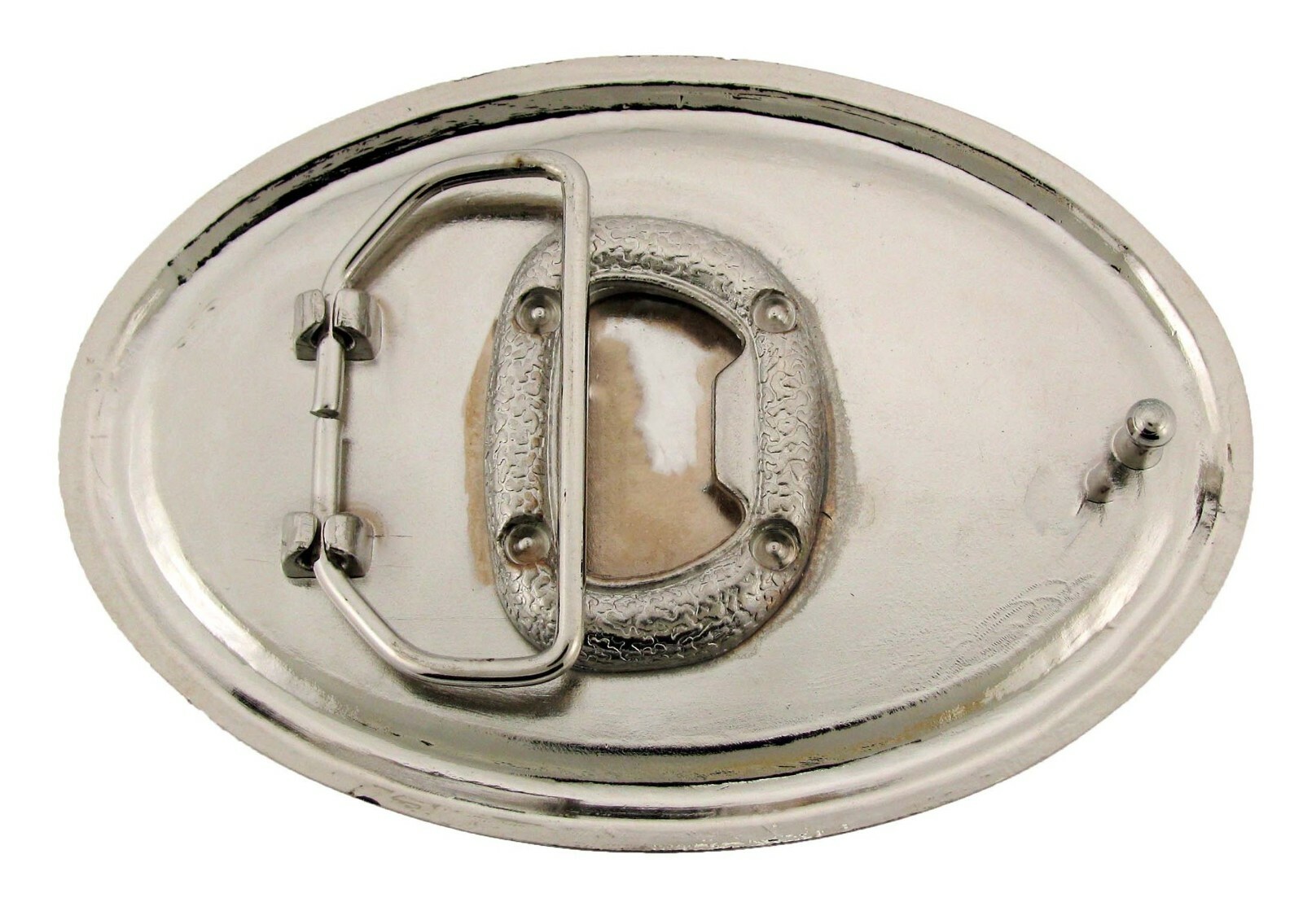 LA Initial Alphabet Belt Buckle Los Angeles Old Engish School Bottle Opener New