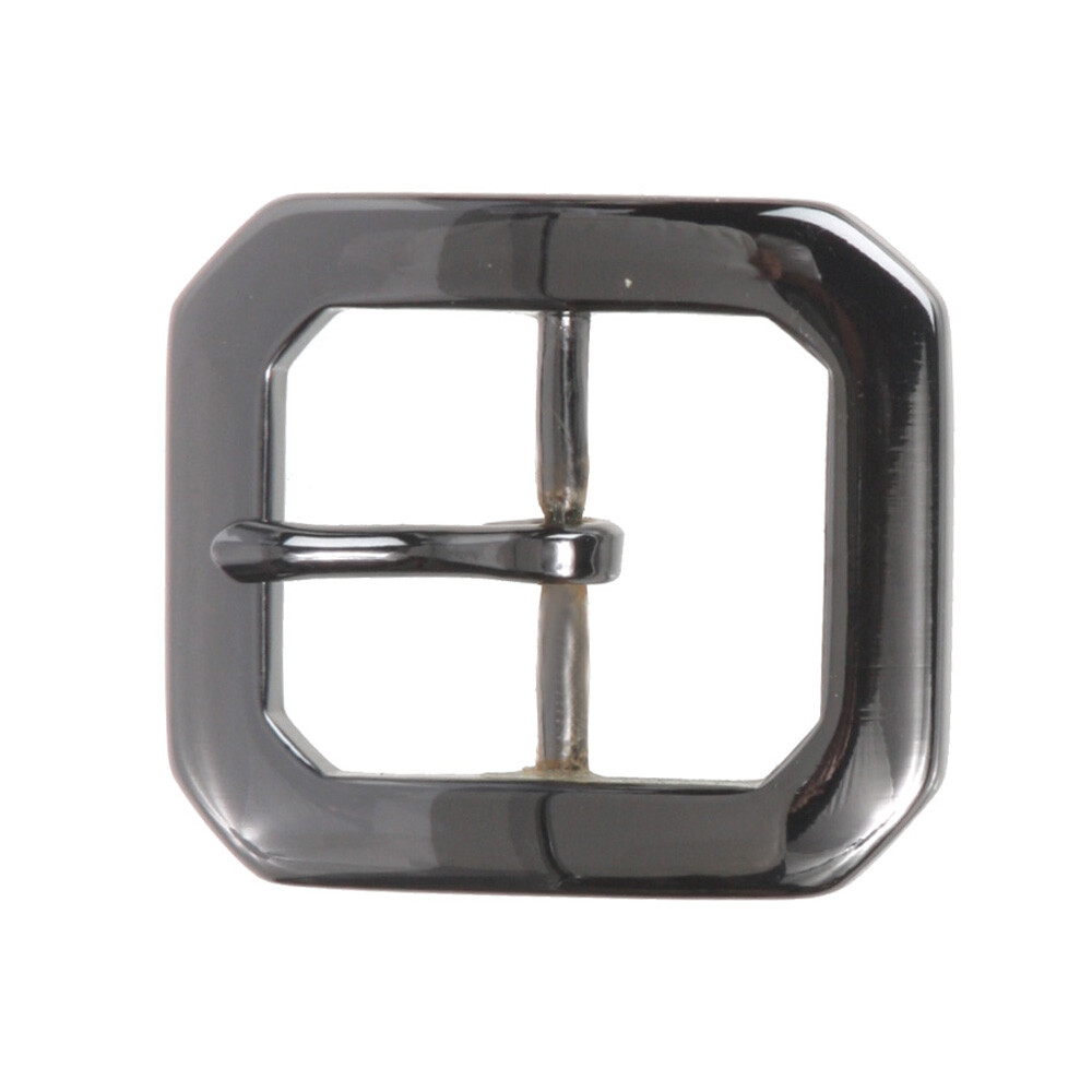1 1/8&Prime; (30 mm) Nickel Free Single Prong Hexagon Belt Buckle