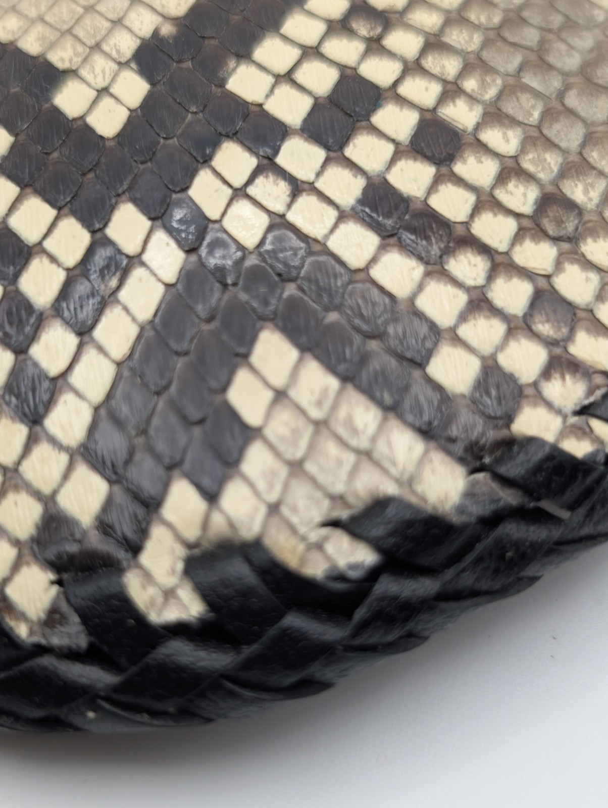 Genuine Python Snakeskin Belt Buckle The Skin Shop Leather Braided Western