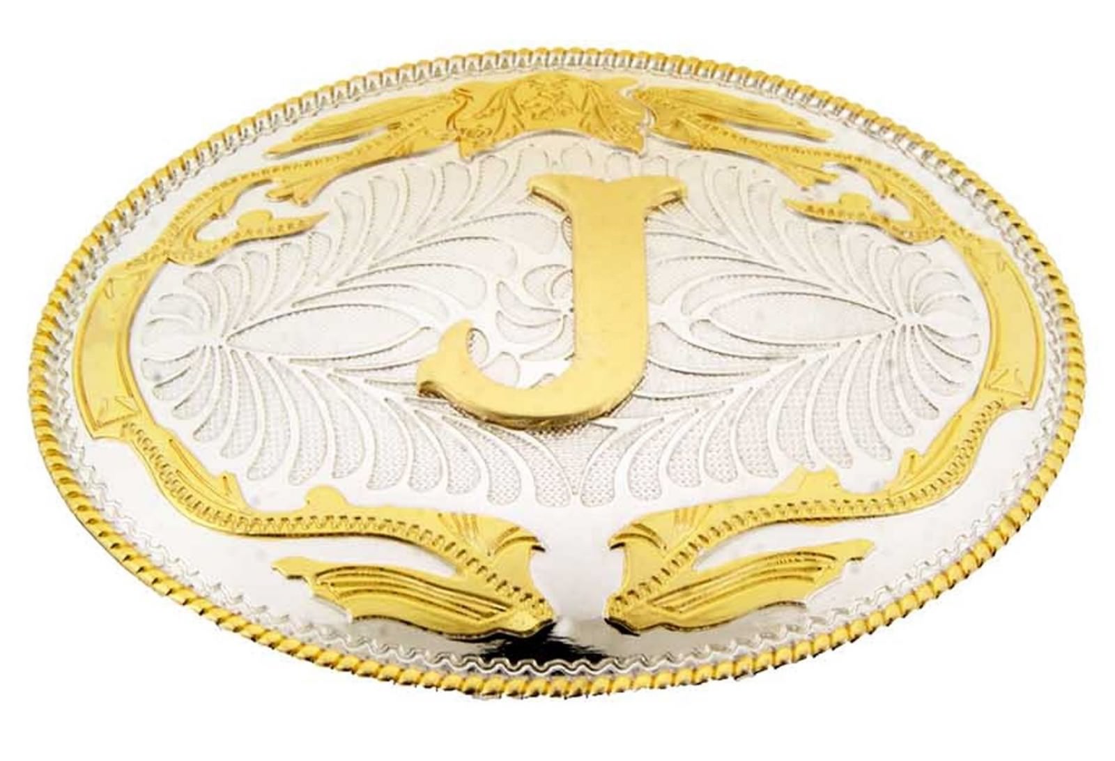 New Men Women Big 5 » W 4 » H Western Cowboy Real Rodeo Style Gold Silver Metal
