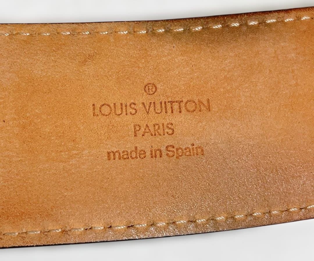 Louis Vuitton Pre-Owned Sun Tulle Initial Belt