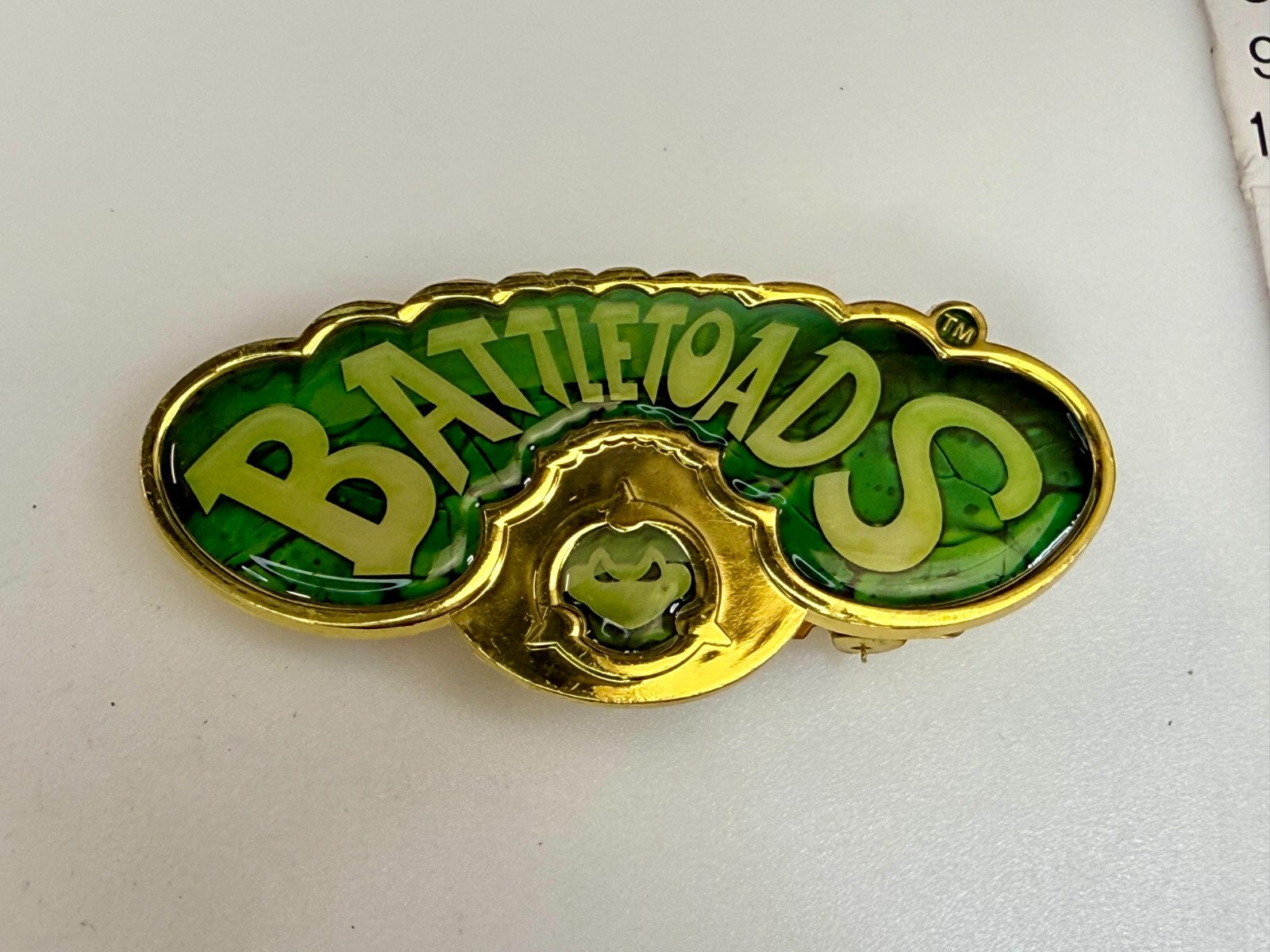 BATTLETOADS Loot Crate DX Gaming Exclusive Retro Game Nintendo Belt Buckle
