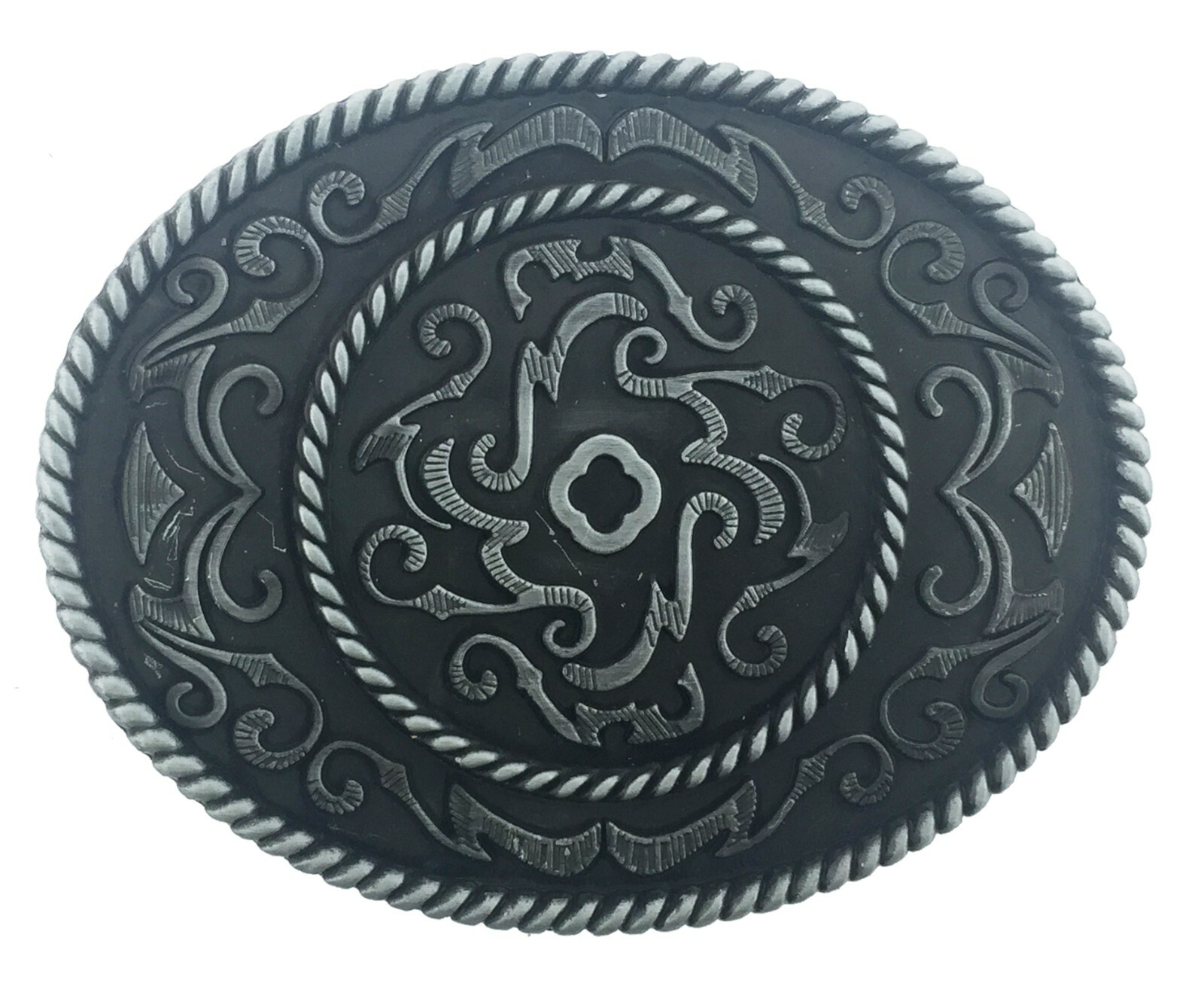 Floral Aztec Design Belt Buckle Men Metal Cowboy Texas Usa Rodeo Western Fashion