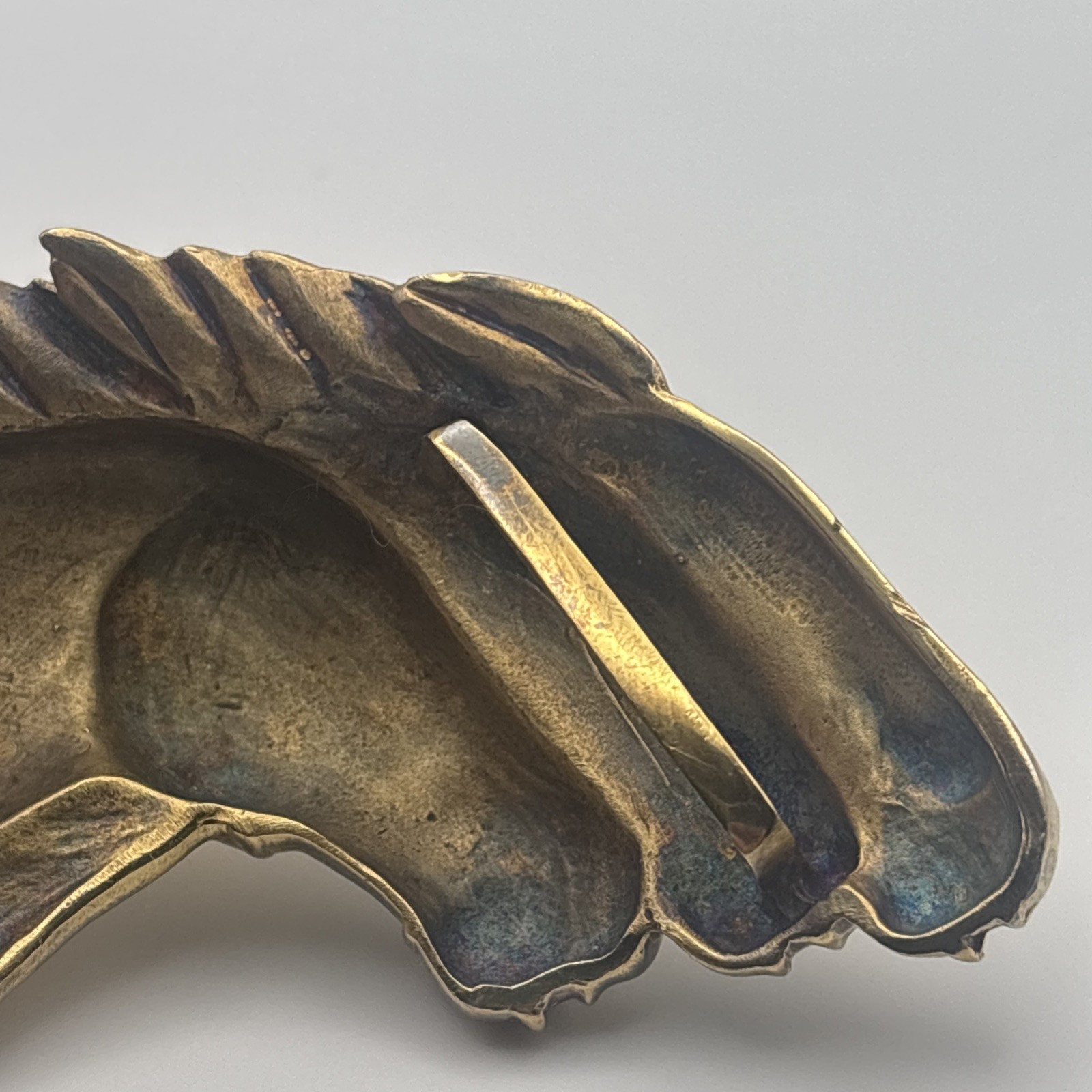 Barry Kieselstein-Cord Gold plated Sterling Silver Stallion Horse Head Buckle