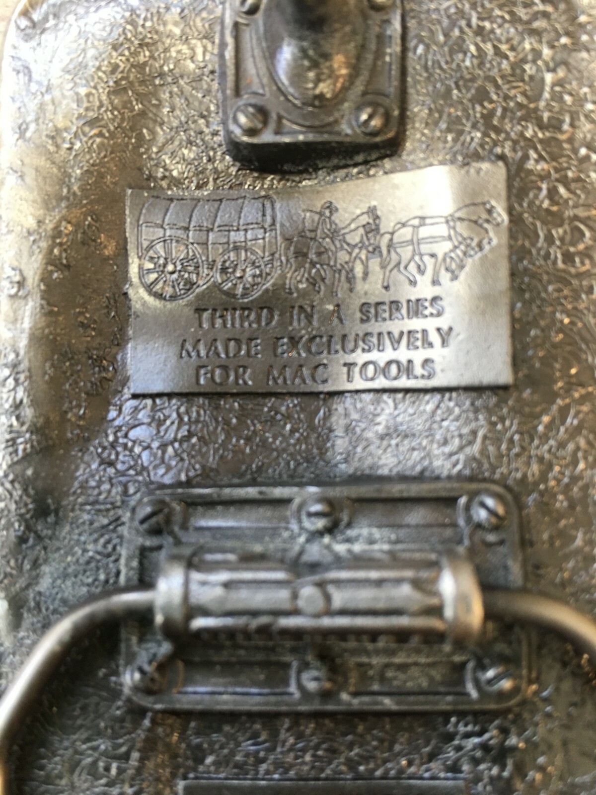 Limited Edition Mac Quality Tools for the Pro Belt Buckle 3rd in Series Truck