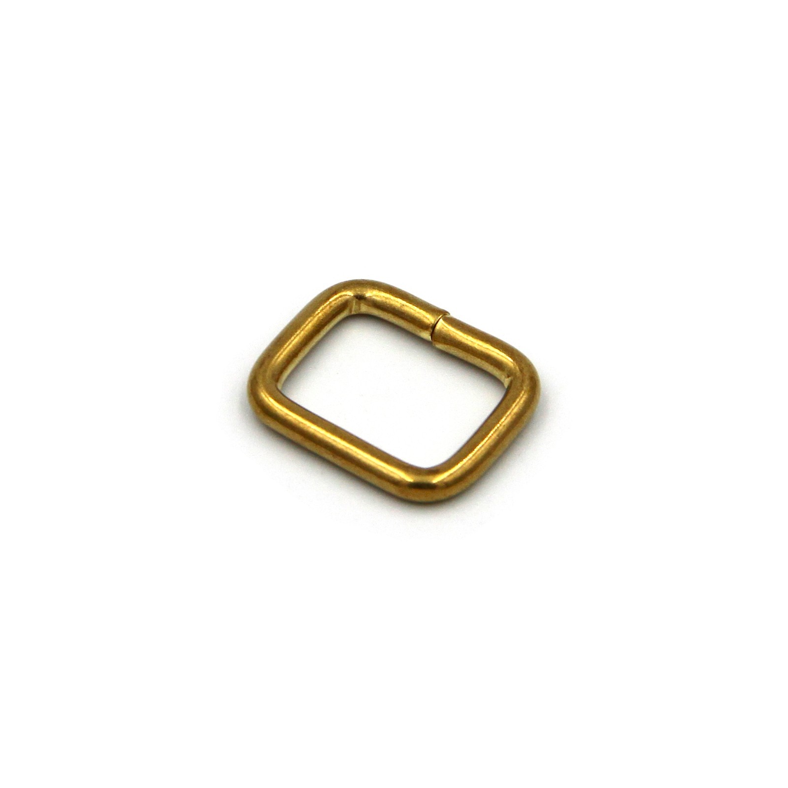 Brass Rectangular Ring Split Loop 26mm Leather Bag Strap Fastener Buckle lot