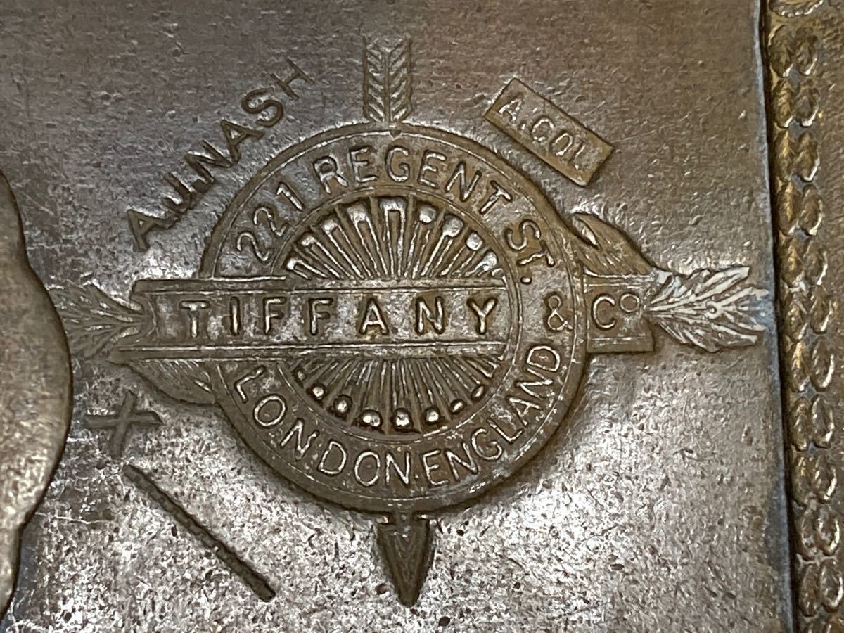 Tiffany & Co London Vintage Belt Buckle Wells Fargo & Co Wells & Fargo Founders