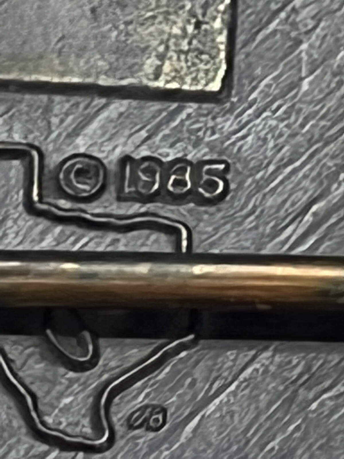 NRA LIFE MEMBER 1985 COLLECTOR&rsquo;S EDIT. SOLID BRASS BUCKLE ~ THE NORMAN FOUNDRY