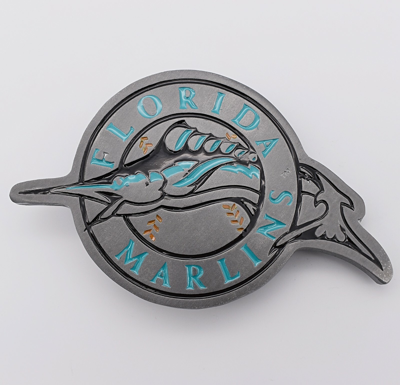 Florida Marlins Baseball Team Belt Buckle (New)