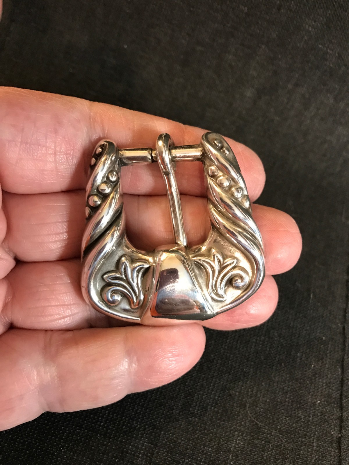 Heavy NOCONA Replacement Western Belt Buckle ~ Excellent Condition